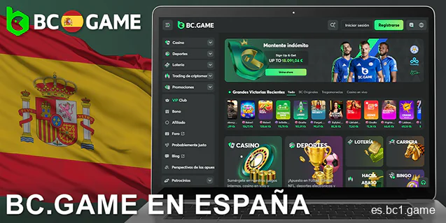 BC.Game casino y apuestas deportivas en España