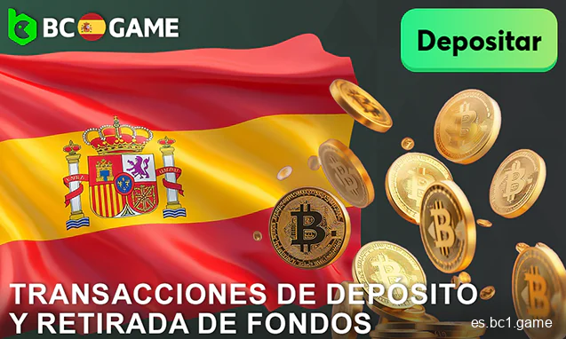 Formas de pago en BC.Game para españoles