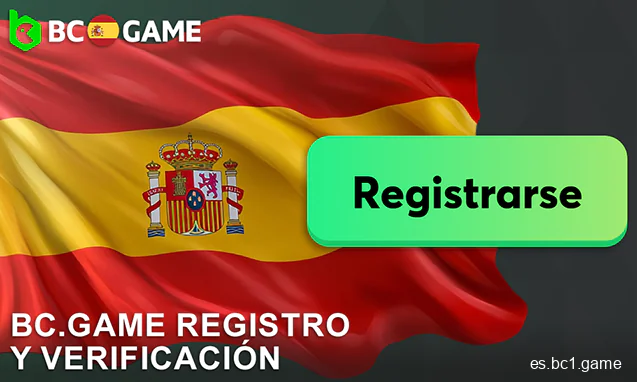 Cómo registrarse en BC.Game España