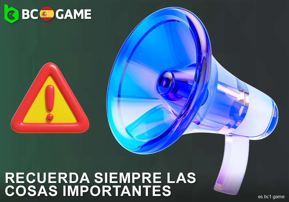 Consejos para jugadores de BC.Game ES